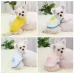 Cute Small Dog Cat Rabbit Clothing for Puppies - No Sleeve Wearable for and Other Small Breeds