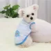 Cute Small Dog Cat Rabbit Clothing for Puppies - No Sleeve Wearable for and Other Small Breeds