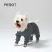 PEBOT Waterproof Dust-Proof Leggings for Dogs - West Highland White Terrier