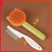 Cat and Dog Grooming Tool - Multi-Functional Brush for Cat and Dog Flea Removal, De-shedding, and Brushing