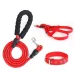 2m-3m Adjustable Dog leash with Chest Harness for Small to Large Breeds