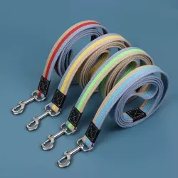 Pet Canvas Dog leash - Extended and Reinforced for Golden Retrievers and Labradors