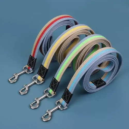 Pet Canvas Dog leash - Extended and Reinforced for Golden Retrievers and Labradors