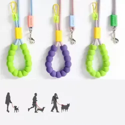 Multi-Functional Dog Leash for Small/Medium/Large Dogs - Hands-Free Crossbody Dog Walking Rope