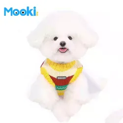 Mookipet Winter Sweater for Dogs and Cats - 2025 New Year Cardigan for Small Breeds like Poodle, Pomeranian, and Shih Tzu