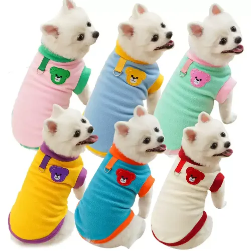 Pet Cat Winter Clothing & Dog Winter Wear - Faux Fleece Dog and Cat Outfits for Small, Medium, and Large Pets - Chihuahua, Poodle, British Shorthair, and More