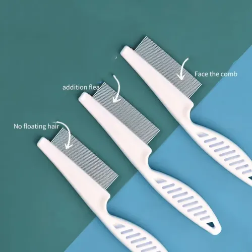 Dog and Cat Grooming Brush - Multi-Purpose Pet Comb for Fleas, Tangles, and Shaggy Coats