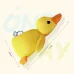 Dog Toy Pet Durable Chewing Self-Entertainment Sound Device for柯基小狗 Small Yellow Duck Dental Wear